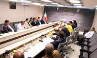 نشست هم اندیشی با مدیران شرکتهای خدماتی شهرکهای صنعتی استان یزد