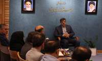 بررسی مسائل و مطالبات شرکت شهرک‌های صنعتی در نشست با استاندار یزد