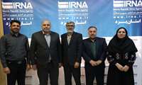 بازدید مدیرعامل شرکت شهرک‌های صنعتی استان یزد از دفتر خبرگزاری جمهوری اسلامی در یزد 