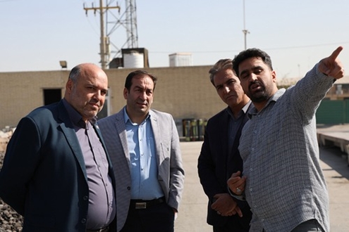 پیگیری میدانی مسائل واحدهای مستقر در شهرک صنعتی یزد