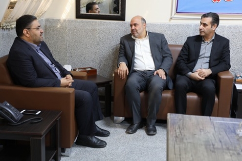 دیدار مدیرعامل شرکت شهرکهای صنعتی استان یزد با  بازرس کل استان یزد