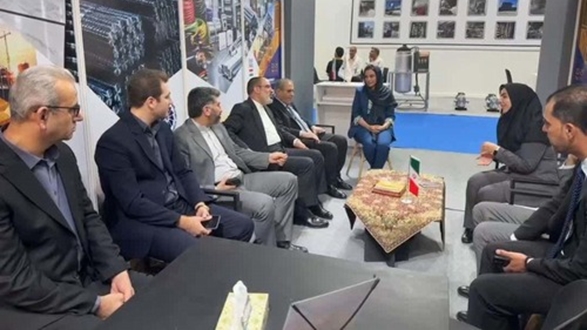 پاویون استان یزد در نمایشگاه صنعت ساختمان اربیل با حضور هیئتهای تجاری بین المللی آغاز به کار کرد/ سرکنسولگری ایران اولین مهمان یزدیها در اربیل عراق